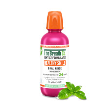 The Breath Co. Healthy Smile Mouthwash, Dentist Formulated Oral Rinse for 24 Hou