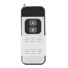 433Mhz Wireless Remote Control 2 Buttons 1000M Transmitter for Light/ Gate /Garage Door/Motor Controller