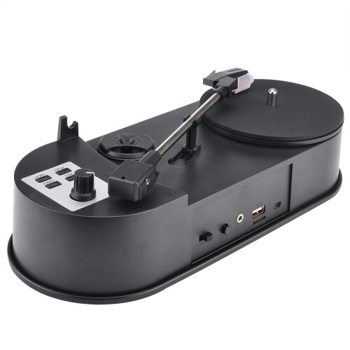 Vinyl Record Player Gramophone Direct Rotation U Disk MP3 Dual Speed 33 1