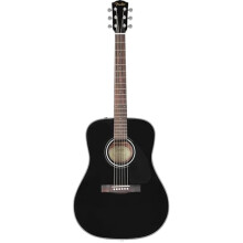 Fender CD-60 Dreadnought V3 DS Acoustic Guitar in Black with Walnut Fretboard, Great for Beginners, Comes with Free Virtual Lessons