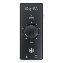 IK Multimedia iRig USB Guitar USB-C Audio Interface for Mac and PC - High Resolution Audio Transmission, AMP Output with Two FX/Thru Modes, Input Gai
