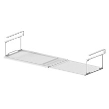 Telescopic Shoe Rack Layered Partition Frame of Shoe Cabinet Home Finishing Storage Rack Portable Space-Saving White