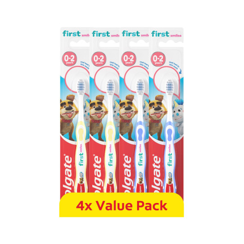 Colgate Colgate Kids Toothbrushes Multipack 0-2 Years – Extra-Soft bristles fo