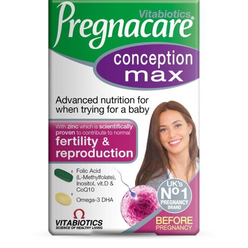 Pregnacare Pregnacare Fertility and Conception Max - Pregnancy Multivitamins UK's