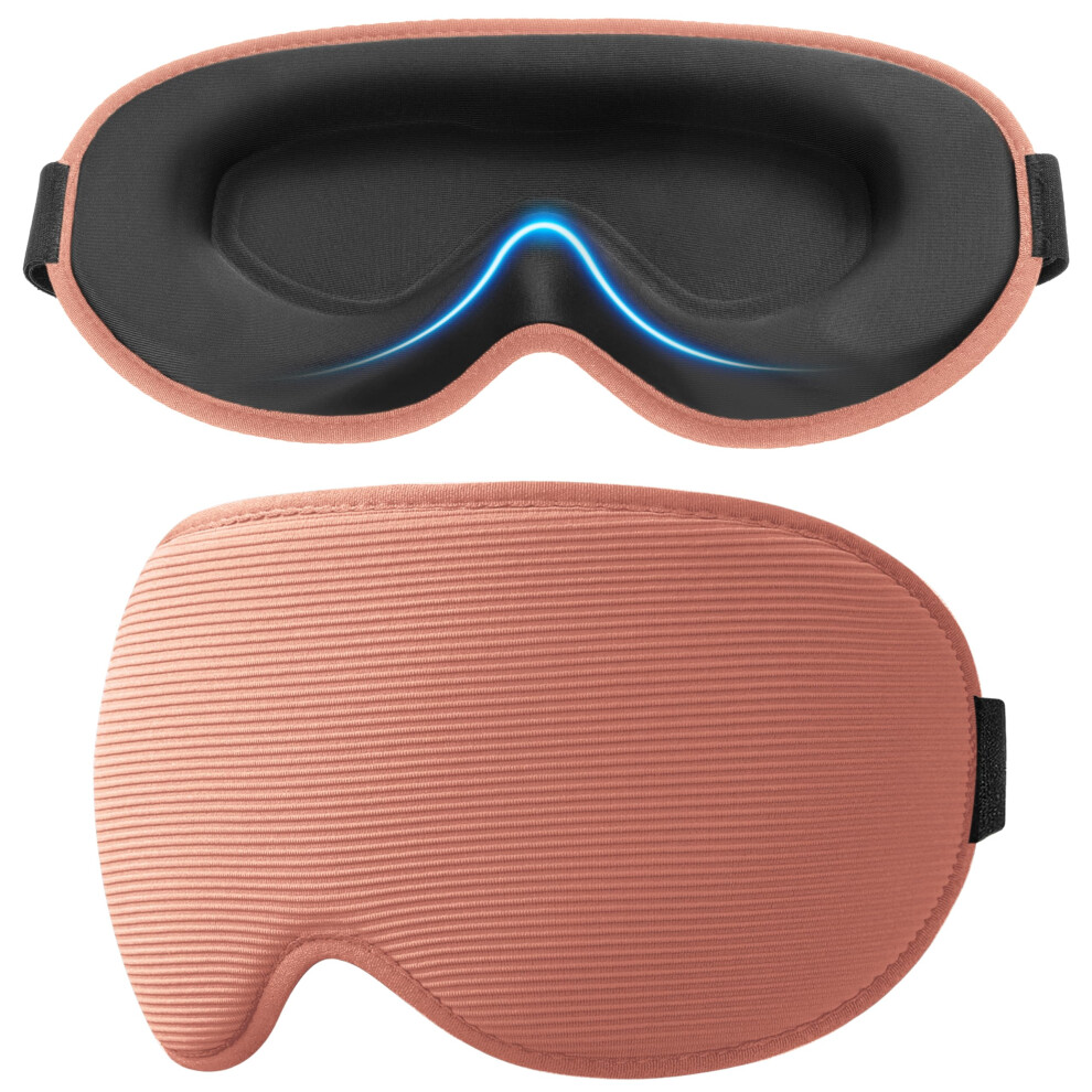 Gritin Blackout Sleep Mask For Women & Men-Zero Eye Pressure Side