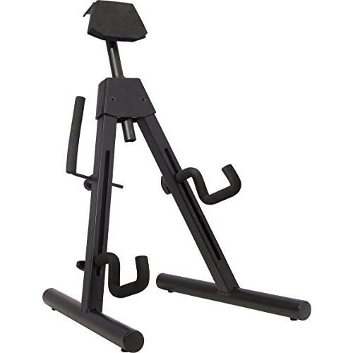 Fender Fender Universal A-Frame Electric Guitar Stand, Adjustable Width, Padded Arms,