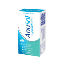 Anusol Suppositories – For Haemorrhoids & Related Conditions – Proven Formula Sh