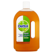 Dettol Antiseptic Liquid 750 ml - Isopropyl Rubbing Alcohol For Wound Care, First Aid, Skin Disinfectant, Ipa Solution, Effective Germ Protection And