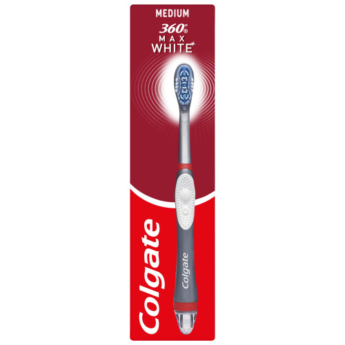 Colgate Colgate 360 Max White Sonic Power Medium Toothbrush - Whitening
