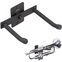 String Swing Horizontal Wall Mount Trumpet Holder - Stand for all Trumpets Including Piccolo and Pocket Trumpet - Musical Instruments Safe without Ha