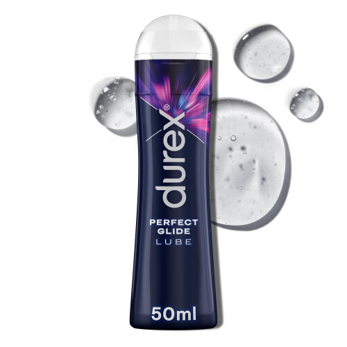 Durex Durex Perfect Glide, Silicone Based Lube, 50ml, Condom Compatible, Non Drying, L