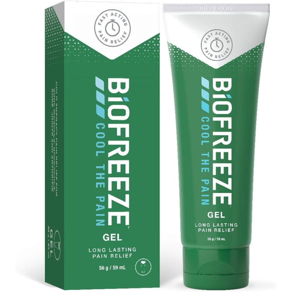 Biofreeze Cooling Gel 59 Ml - Muscle & Joint Pain Relief, Eases Discom