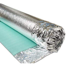 3mm Acoustic Silver Underlay for Wood or Laminate Flooring -