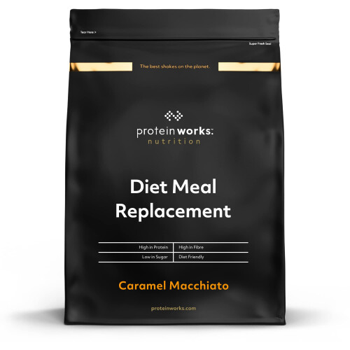 Protein Works - Diet Meal Replacement, Caramel Macchiato, Nutrient Den