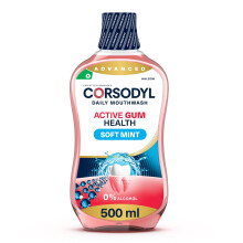 Corsodyl Mouthwash Daily Active Gum Health, Fluoride Mouthwash, Alcohol Free, So