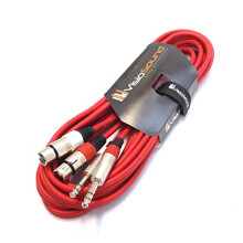 VisioSound 2 x Female XLR to 2 x 6.35mm 1/4"