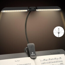 Vekkia 64 Led Rechargeable Music Stand Light, Folding Clip On