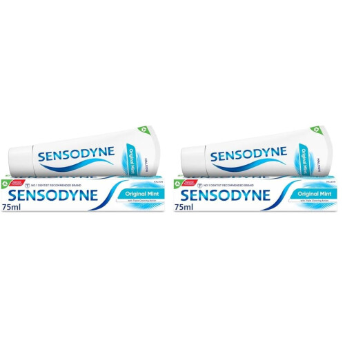 Sensodyne Sensodyne Sensitive Toothpaste Daily Care Original Mint, 75 ml (Pack o