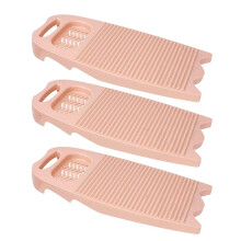 Home Washboard, Non-Slip Hand Washing Clothes Washboard with Soap Holder Washboard for Homeschool
