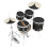 Drum Practice Pad, 10Pcs Drum Mutes Drum Silencer Drumming Practice 1