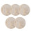 Round Coasters Heat-Resistant Coasters Non-Slip Protective Mat for Dining Table Kitchen Coffee Tea Hot Drink Coaster B 1