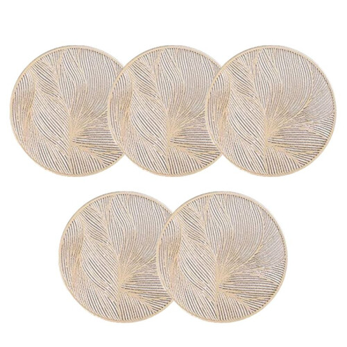 Round Coasters Heat-Resistant Coasters Non-Slip Protective Mat for Dining Table Kitchen Coffee Tea Hot Drink Coaster B