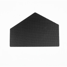 Carbon Fiber Co- Storage Box Mat Trim Decorative Sticker for RZR PRO XP 2021 2022
