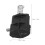 2Pièces Clips De Fixation Accessoires En PVC Noir 3
