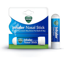 Vicks Inhaler Fast Acting decongestant for Blocked Nose Relief Stick