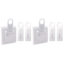 2x High Grade Hotel Magnetic Card Saving Insert Key for Power with 6 Card
