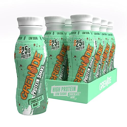 Grenade Grenade High Protein Shake, 8 x 330 ml - Chocolate Mint