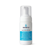 INVIRTU Alcohol Free Antibacterial Hand Sanitiser Foam (100ml) - Hospital Grade - Kills 99.9% Of Bacteria & Viruses - Kind To Skin & Suitable For Chi