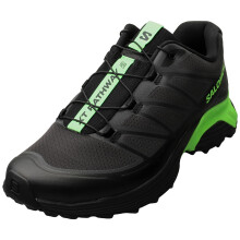 (12) Salomon Xt-pathway 2 Unisex Running Trainers in Asphalt Black Green