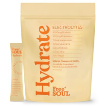 Salty Electrolyte Sachets with Sodium, Magnesium, Vitamin C, & More -