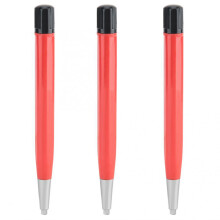 3X Watch Rust Removal Brush Pen Glass Fiber / Brass / Steel Clean Scratch Polishing Tool Watch Parts Repair Tool