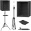 TONOR Microphone Isolation Shield for Studio, Framed Acoustic Foam Box 1
