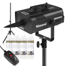 beamz 900W Snow Machine Kit with Mounting Stand & 20L