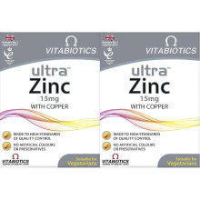 Vitabiotics Ultra Zinc - 60 Tablets (Pack of 2)