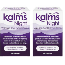 Kalms Night, 56 Tablets - Traditional Herbal Medicinal Product Used fo