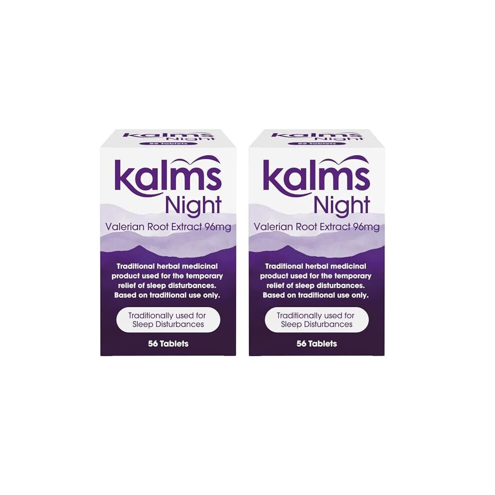 Kalms Night, 56 Tablets - Traditional Herbal Medicinal Product Used Fo