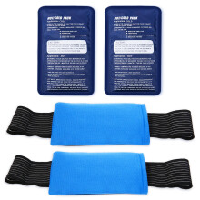 Ice Pack (2 Set), Ice Packs for Injuries Reusable, Gel Ice Packs Support Alleviate Joint and Muscle Pain - Hot and Cold Packs for Knees, Back, Should
