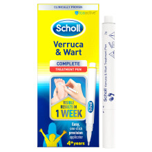 Dr. Scholl’s Verruca Treatment and Wart Remover Pen - Visible Results in 1 Week, Precision Tip for Removal of Warts & Verrucas on Hands & Feet, Suit