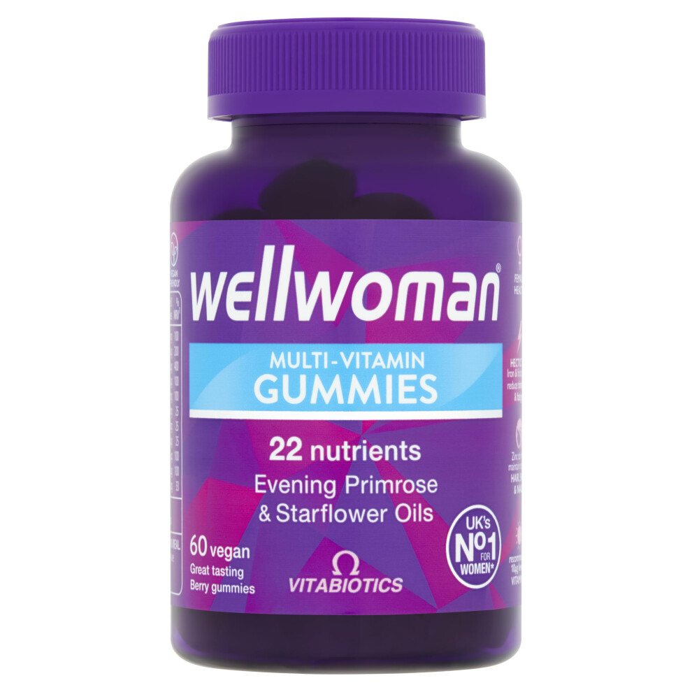 Wellwoman Multivitamin Vegan Gummies For Women,