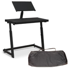 DJ Deck Stand Controller/Mixer/Laptop Workstation with Carry Bag