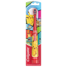 Colgate Kids Battery Powered Toothbrush with Extra Soft Bristles, Flat