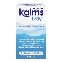 Kalms Day 168 Tablets - Traditional Herbal Medicinal Product Used for