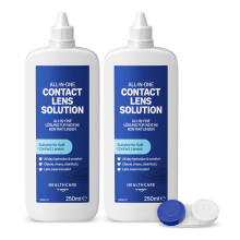 Healthcare by Amazon All-In-One Contact Lens Solution 2 x 250 ml