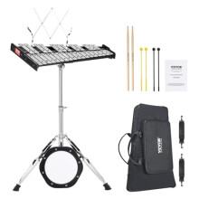 VEVOR 30 Note Glockenspiel Xylophone Bell Kit, Professional Percussion Instrument