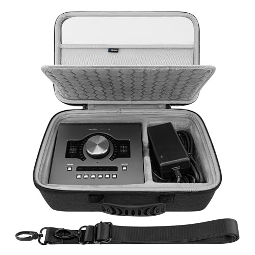 GEEKRIA Audio Interface Carrying Case, Compatible with Universal Audio Apollo