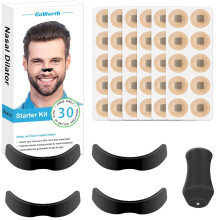 Magnetic Nose Strip, Nasal Strips for Breathing (60 Pcs) - Snoring Aid